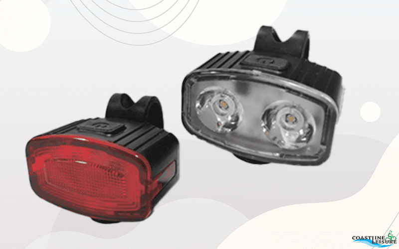  Bicycle trendy front and rear safety lights