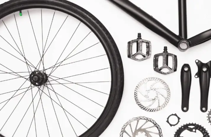 Image of bicycle spare parts