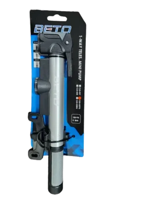 Mini Hand Pump w/Gauge 迷你打气筒带读表(铝)